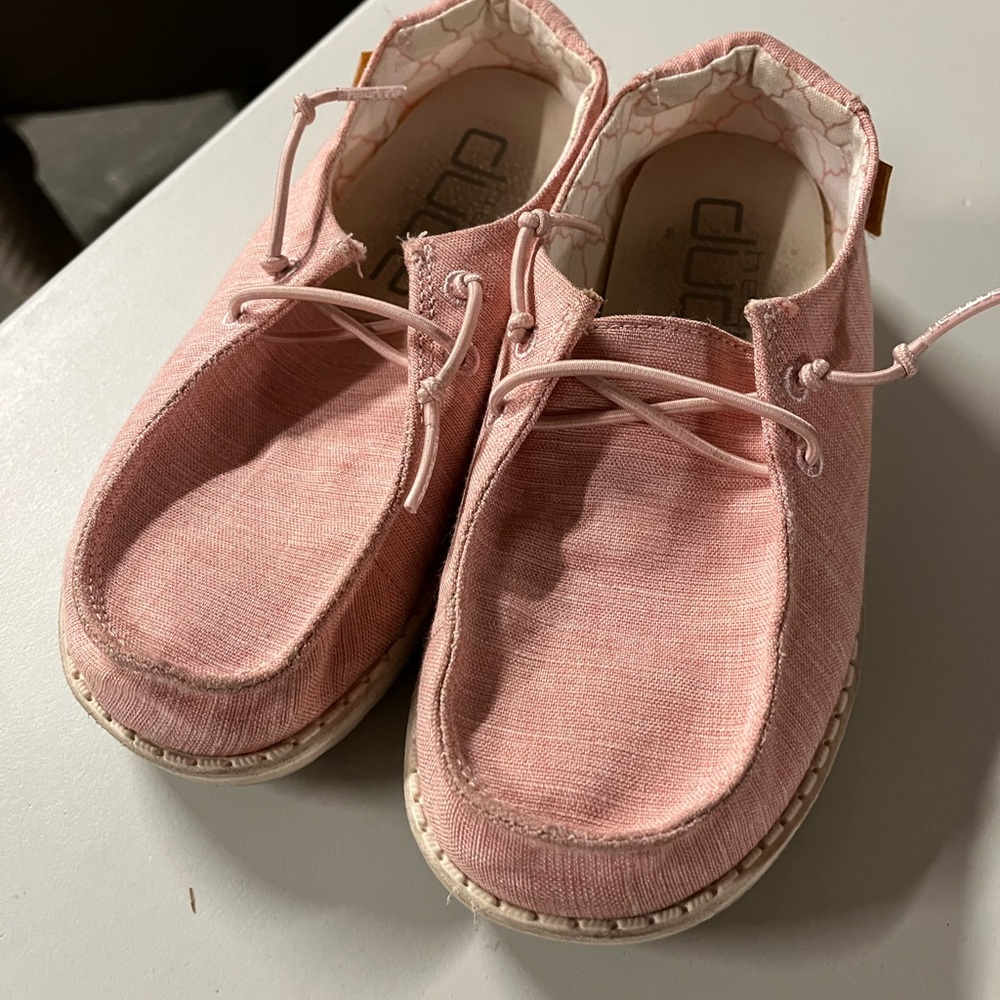 Blush Pink Hey Dude Shoes